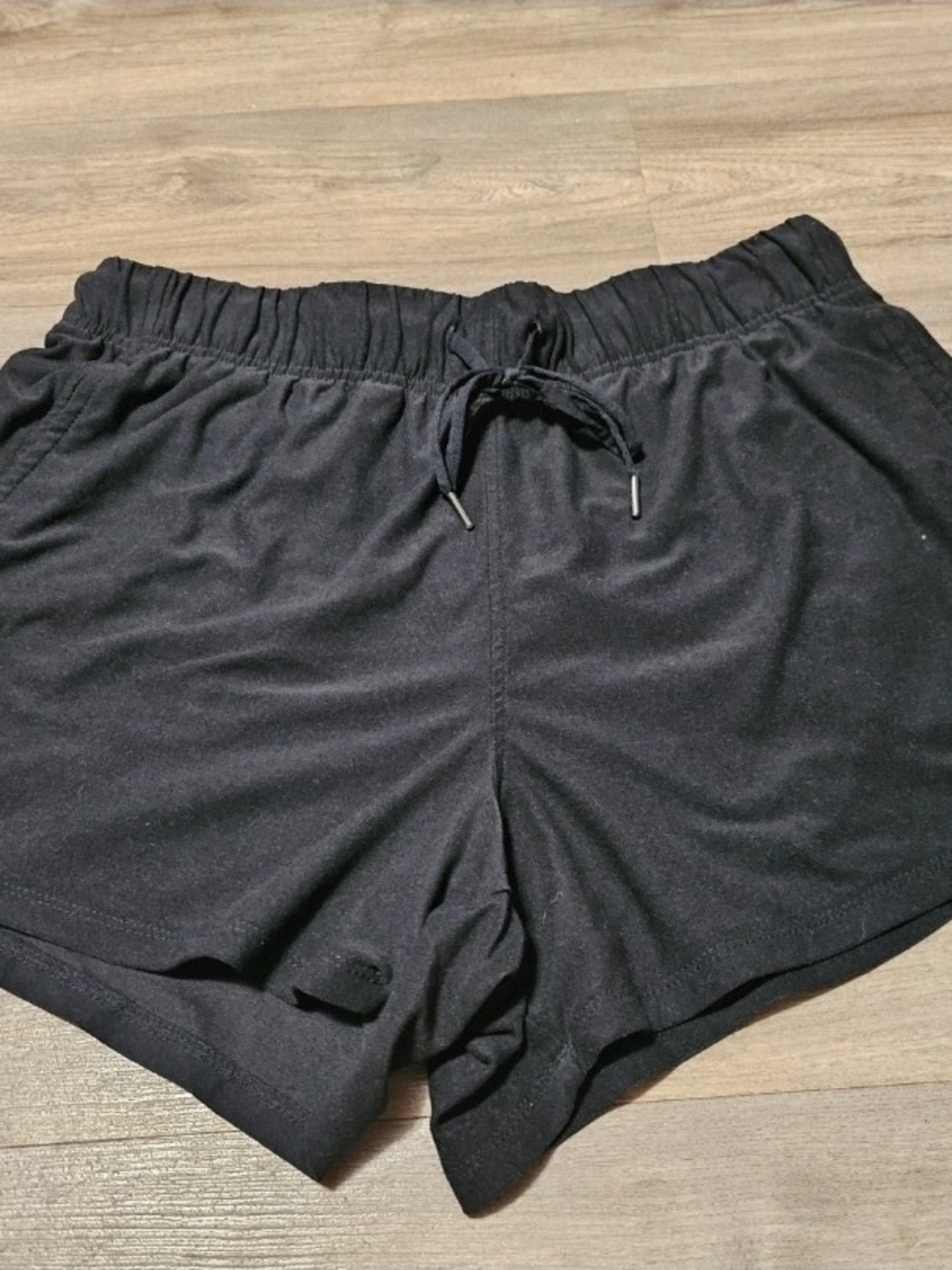 Athletic Works Black Women's Athletic Drawstring Shorts